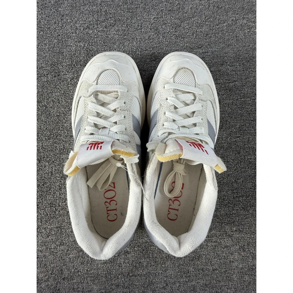 New Balance CT302 Shoes Womens 6.5 White Gray Mesh Walking Sneakers CT302RS